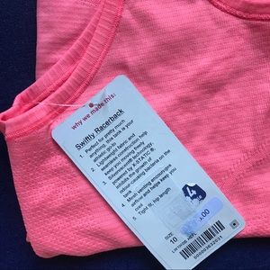 Lululemon NWT swiftly racerback 10